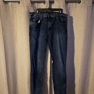 Dark Blue Denim Jeans